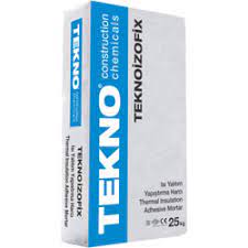 TEKNO Teknoizofix Isı Yalıtım Levha Yapıştırıcı 25 KG